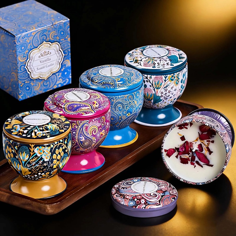 Scented Candle Luxury - Valentijnsdag geurkaars in glazen pot cadeau