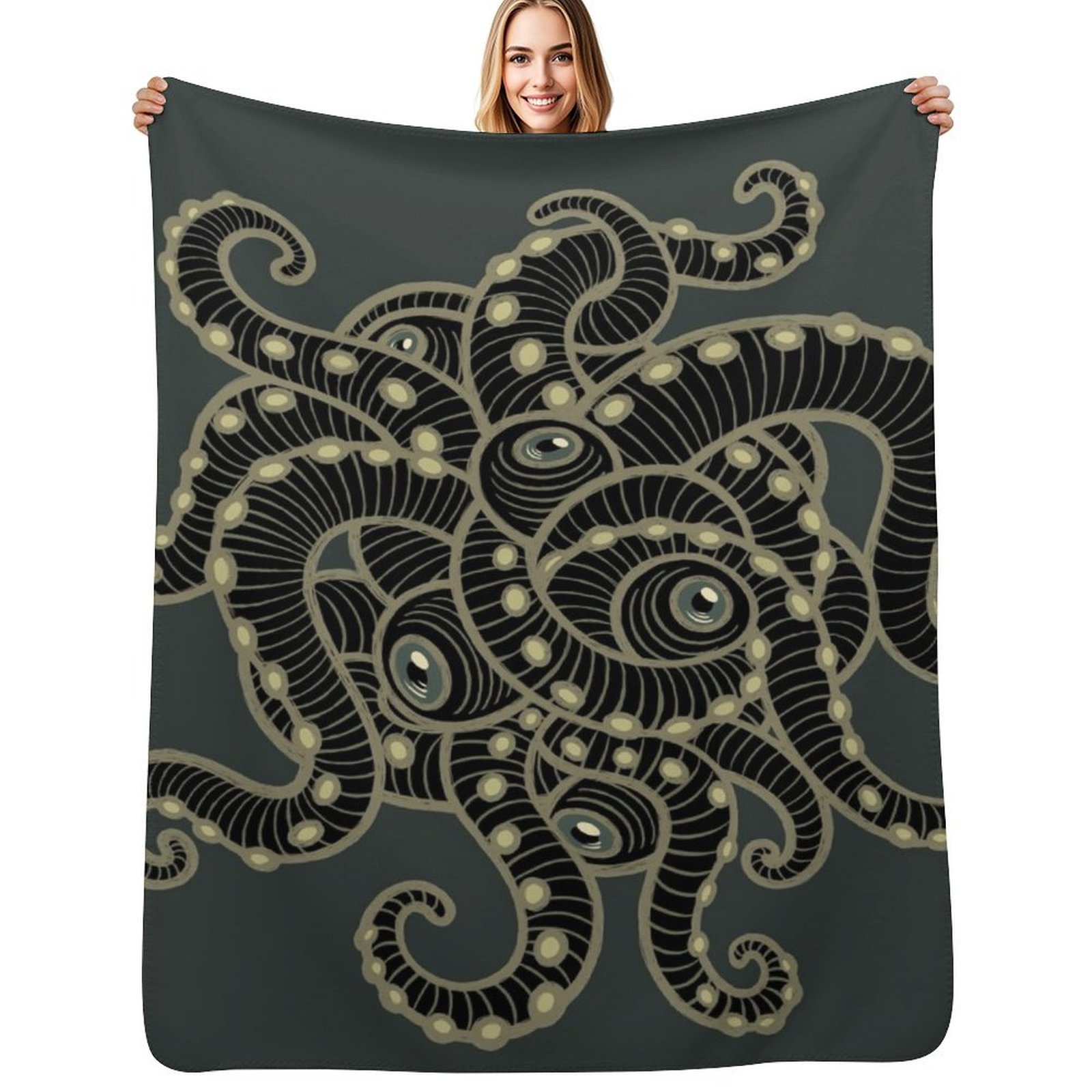 Luxury Lifestyle Travel - Cthulhu Lifestyle Dekentje Decoratieve Bedden Schattig