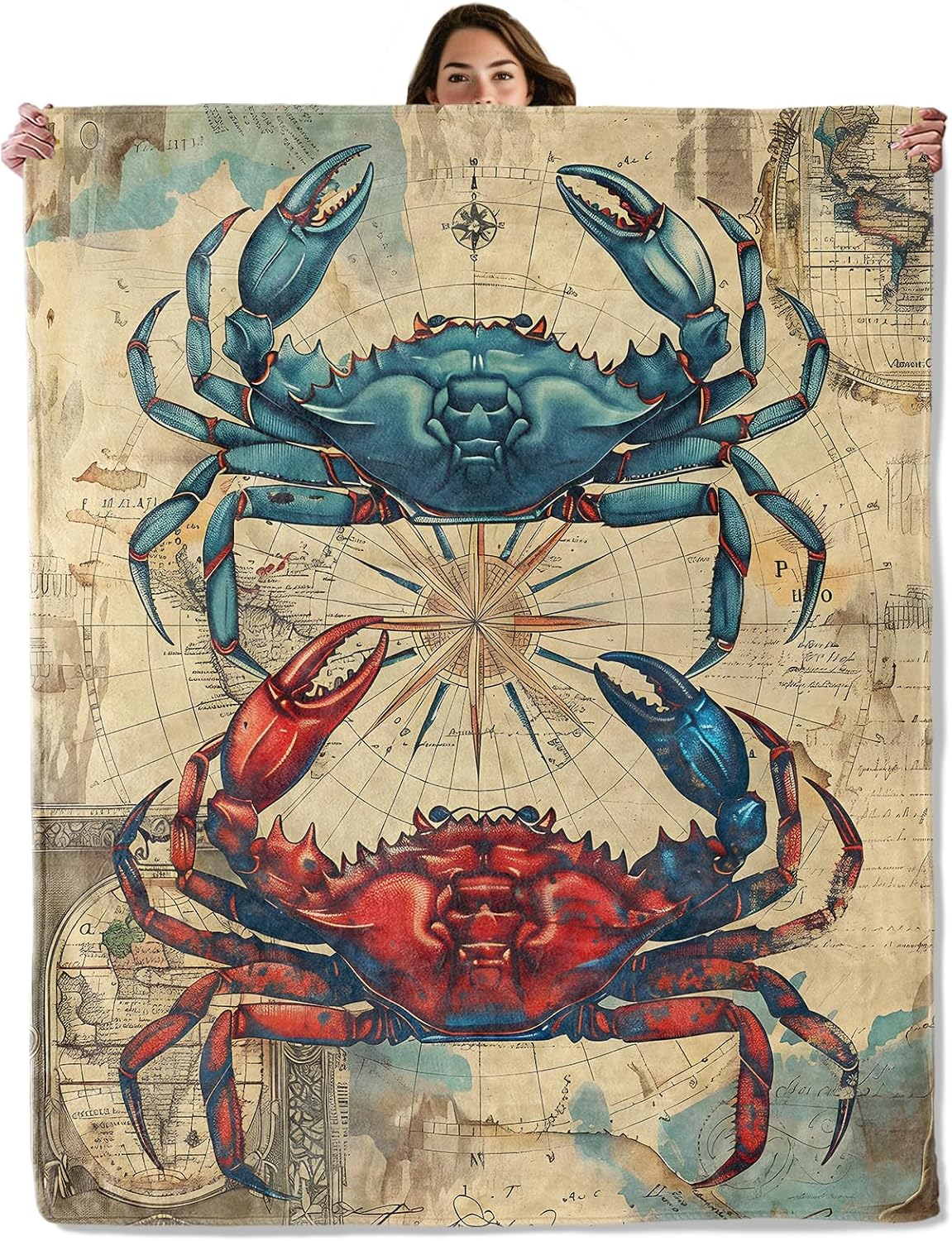 Giant Crab Vintage Nautische K - Luxury Lifestyle Travel recensie en prijs