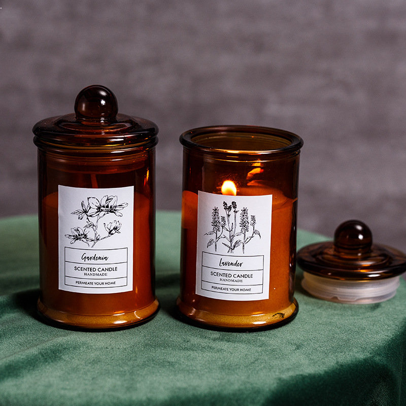 Vintage Glazen Pot Geurkaars E - Scented Candle Luxury recensie en prijs