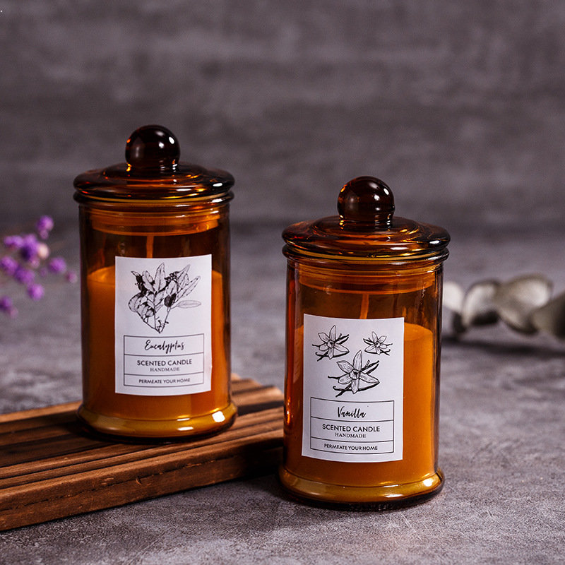 Vintage Glazen Pot Geurkaars E - Scented Candle Luxury recensie en prijs