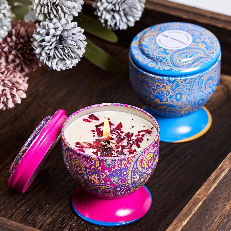 Valentijnsdag geurkaars in gla - Scented Candle Luxury recensie en prijs