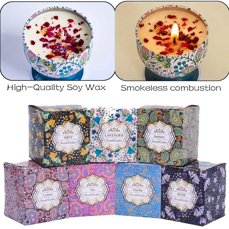 Valentijnsdag geurkaars in gla - Scented Candle Luxury recensie en prijs
