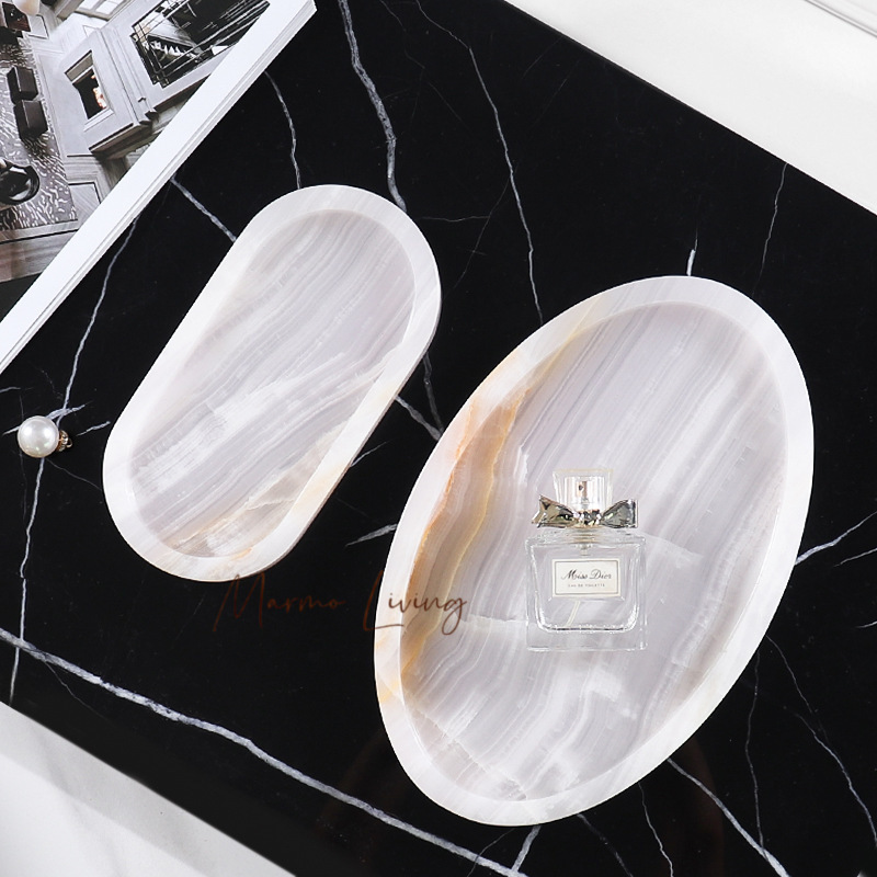 Witte Onyx Natuurlijke Marmere - Scented Candle Luxury recensie en prijs