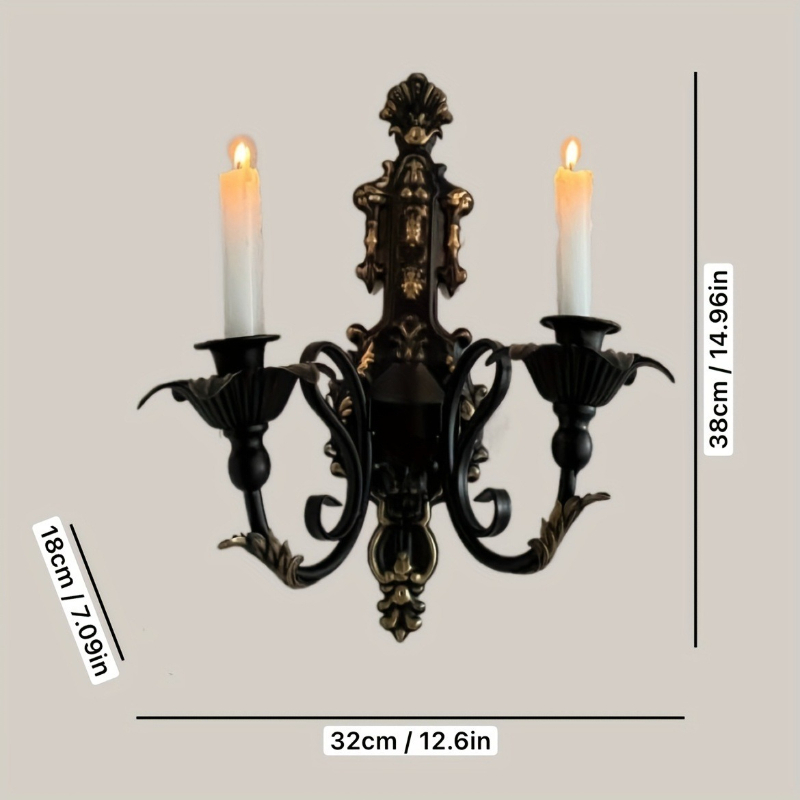 Ijzer antieke wandgemonteerde  - Scented Candle Luxury recensie en prijs