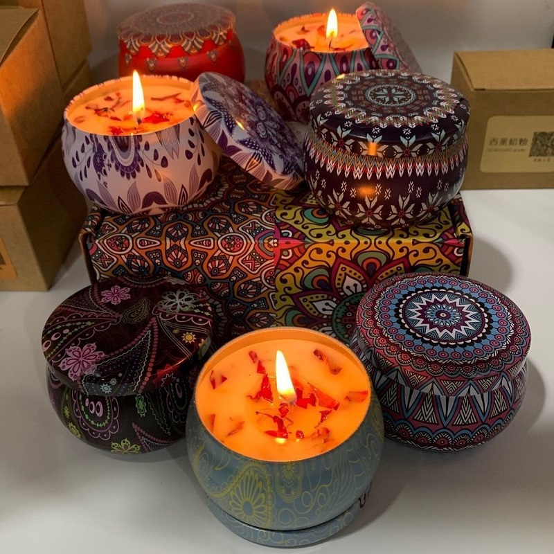 1/4PCS Vintage Geurkaarsen Soj - Scented Candle Luxury recensie en prijs